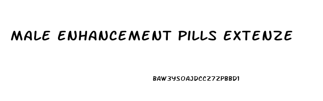 Male Enhancement Pills Extenze