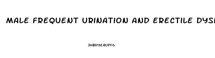 Male Frequent Urination And Erectile Dysfunction