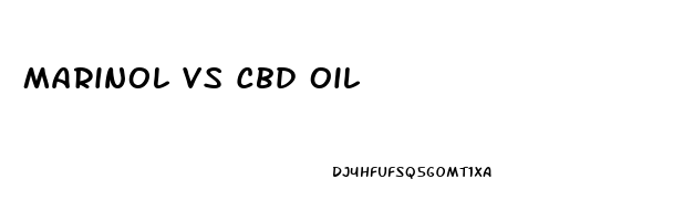 Marinol Vs Cbd Oil