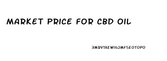 Market Price For Cbd Oil