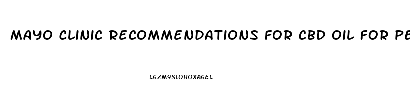 Mayo Clinic Recommendations For Cbd Oil For People Who Have Multiple Sclerosis