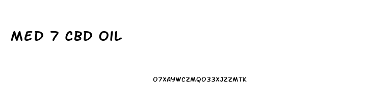 Med 7 Cbd Oil