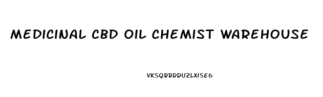 Medicinal Cbd Oil Chemist Warehouse