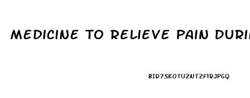 Medicine To Relieve Pain During Periods