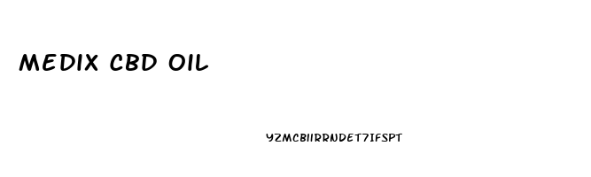 Medix Cbd Oil