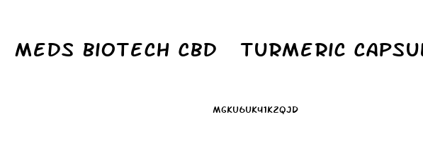 Meds Biotech Cbd  Turmeric Capsules