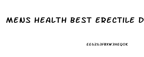 Mens Health Best Erectile Dysfunction Supplements