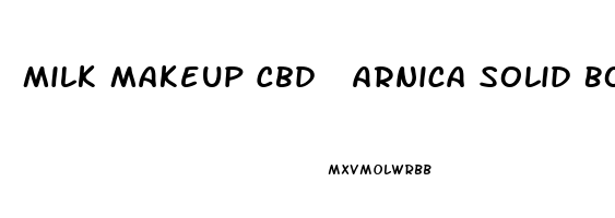 Milk Makeup Cbd  Arnica Solid Body Oil