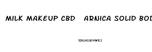 Milk Makeup Cbd  Arnica Solid Body Oil