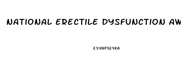 National Erectile Dysfunction Awareness T Shirt