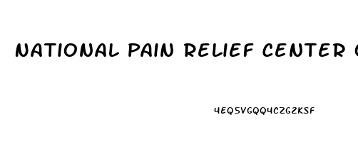 National Pain Relief Center Of Amsterdam Cbd Oil