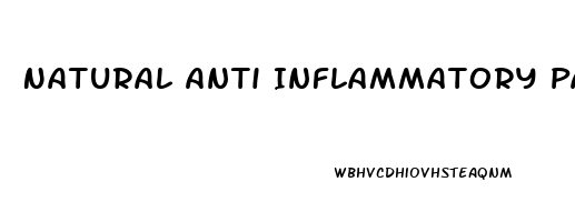 Natural Anti Inflammatory Pain Reliever