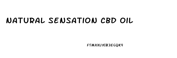 Natural Sensation Cbd Oil