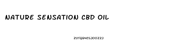 Nature Sensation Cbd Oil