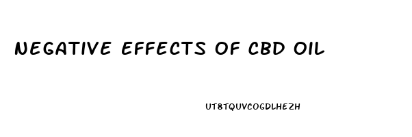 Negative Effects Of Cbd Oil