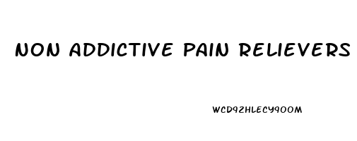 Non Addictive Pain Relievers