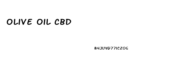 Olive Oil Cbd