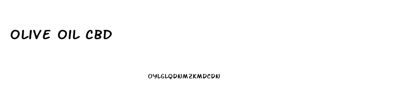 Olive Oil Cbd