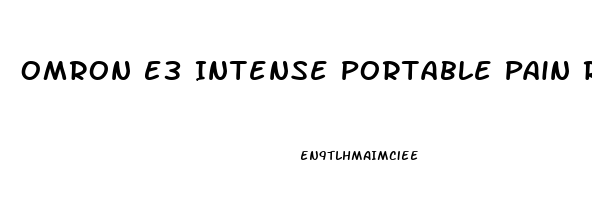 Omron E3 Intense Portable Pain Reliever