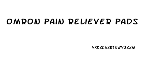 Omron Pain Reliever Pads