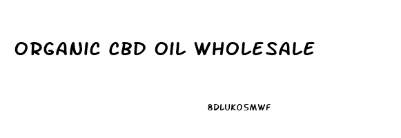 Organic Cbd Oil Wholesale