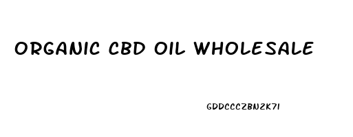 Organic Cbd Oil Wholesale