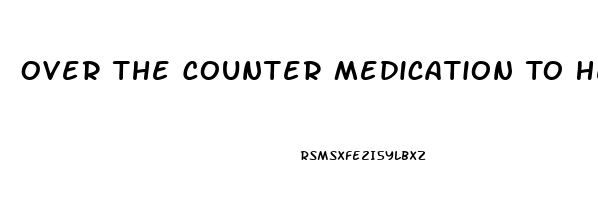 Over The Counter Medication To Help You Sleep