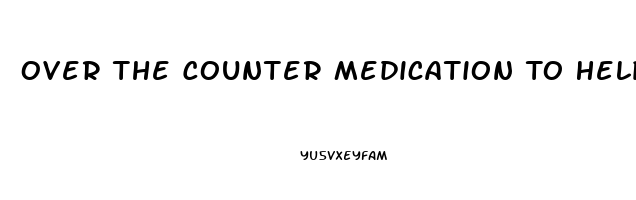 Over The Counter Medication To Help You Sleep