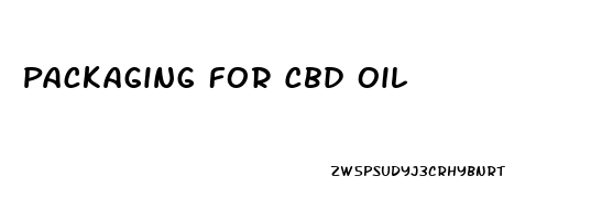 Packaging For Cbd Oil