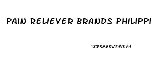 Pain Reliever Brands Philippines