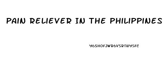 Pain Reliever In The Philippines