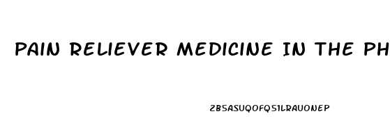 Pain Reliever Medicine In The Philippines