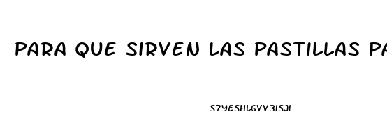 Para Que Sirven Las Pastillas Pain Reliever