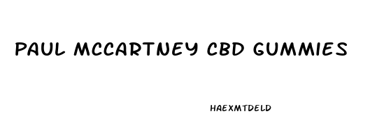 Paul Mccartney Cbd Gummies