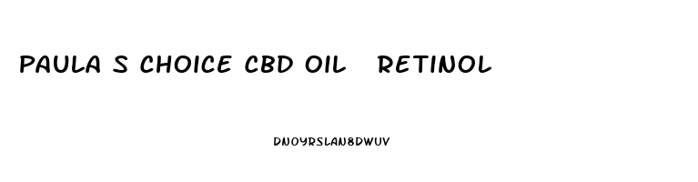 Paula S Choice Cbd Oil  Retinol