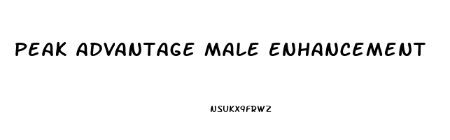 Peak Advantage Male Enhancement