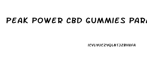 Peak Power Cbd Gummies Para Que Sirve