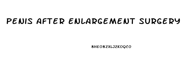 Penis After Enlargement Surgery