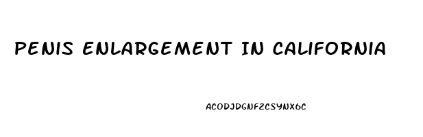 Penis Enlargement In California