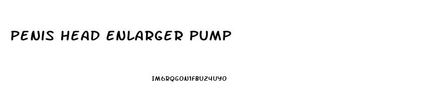 Penis Head Enlarger Pump