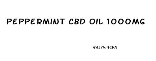 Peppermint Cbd Oil 1000mg