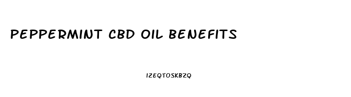 Peppermint Cbd Oil Benefits