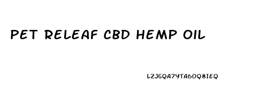 Pet Releaf Cbd Hemp Oil