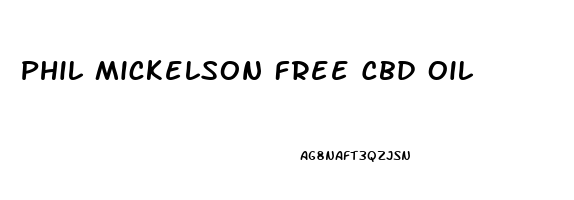 Phil Mickelson Free Cbd Oil