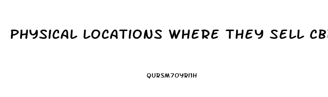 Physical Locations Where They Sell Cbd Oil In Salt Lake City Utah