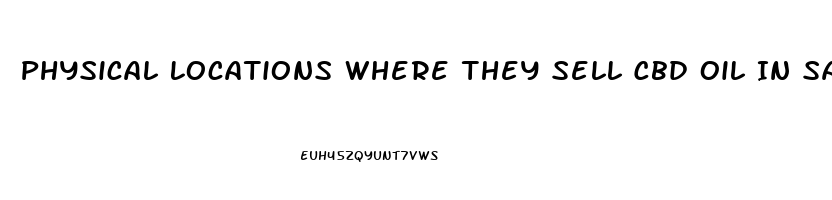 Physical Locations Where They Sell Cbd Oil In Salt Lake City Utah