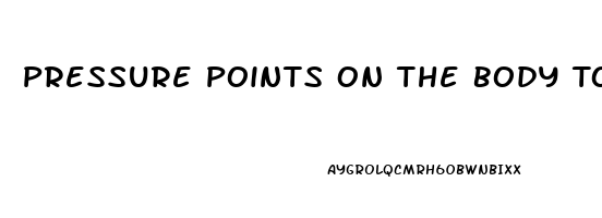 Pressure Points On The Body To Relieve Leg Pain