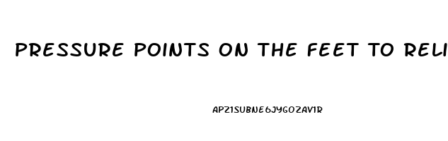 Pressure Points On The Feet To Relieve Pain