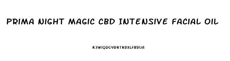 Prima Night Magic Cbd Intensive Facial Oil