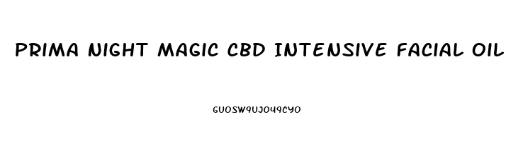 Prima Night Magic Cbd Intensive Facial Oil